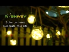 3000K декоративная солнечная лампа солнечная лампа с стеклянной пластиковой крышкой