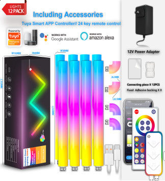 Хорошая цена. 24 Вт RGB настенная лампа беспроводная RGB светодиодные настенные фонари Сертификат RoHS онлайн