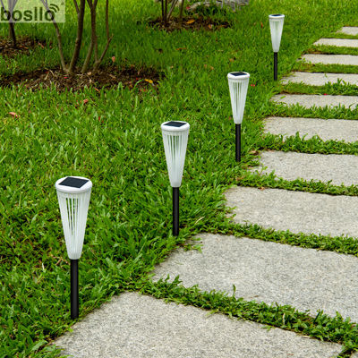 Хорошая цена. Наружные солнечные садовые лампы Белый свет 6000K D 8*H 45.5cm Солнечная энергия онлайн