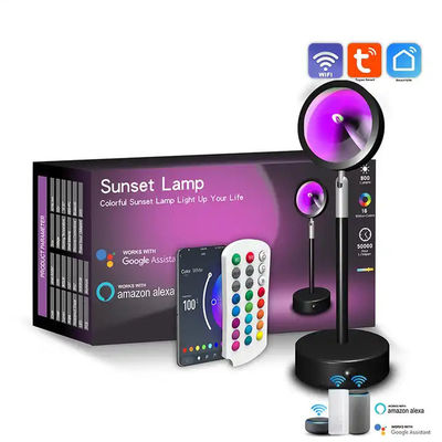 Хорошая цена. UKCA Desktop Atmosphere Light Remote Control Лампа для заката солнца онлайн