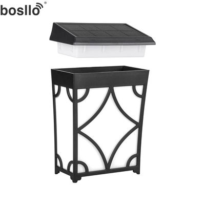 RGB солнечные настенные лампы ABS наружные ретро водонепроницаемые декоративные