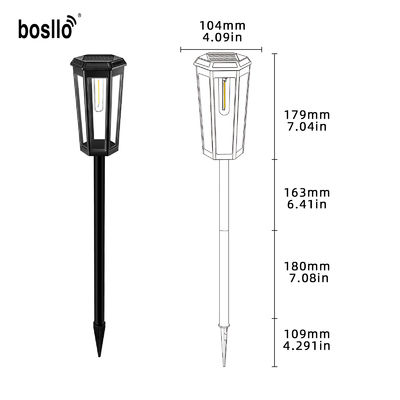 Хорошая цена. Водостойкий солнечный садовый фонарь Led садовые фонари ПК материал солнечные фонари онлайн