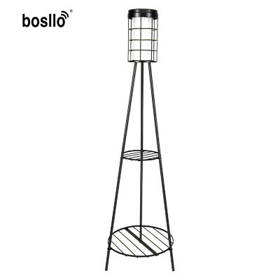 Хорошая цена. Retro Solar Lights Solar Floor Lights Solar Lantern With Plant Stand USB rechargeable онлайн