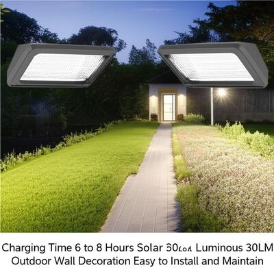 Хорошая цена. Charging Time 6 to 8 Hours Solar Wall Lamps with 30LM Luminous Flux Outdoor Wall Decoration Easy to Install and Maintain онлайн